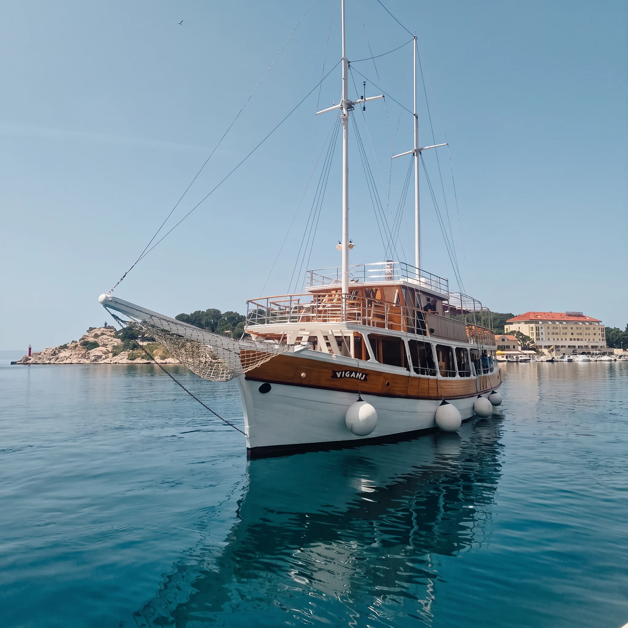 M/Y Viganj, tradicionalni loger na mirnom Jadranu